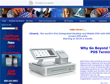 Tablet Screenshot of merchantcardinternational.com